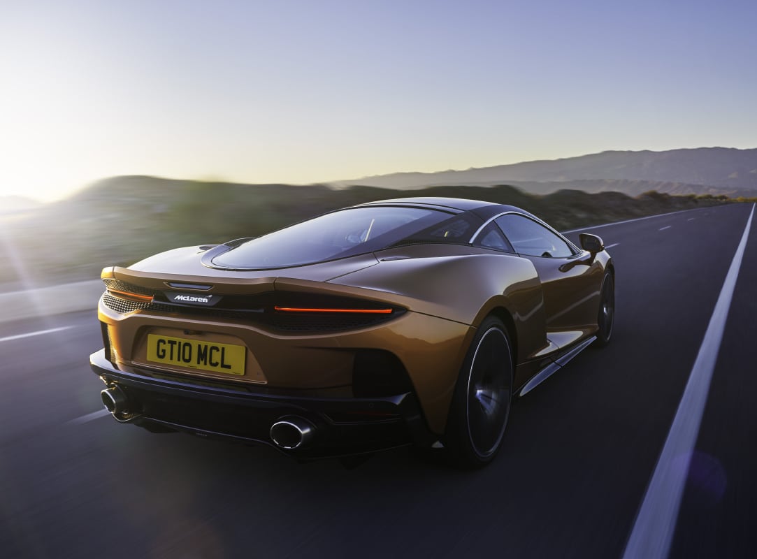 The New McLaren GT at McLaren Brussels