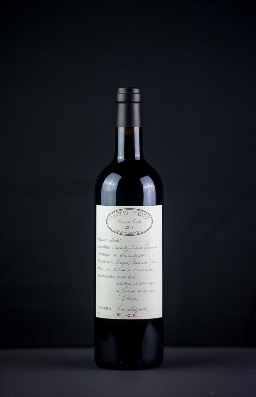 A score of 93/100 to Château Martet for Andreas Larsson