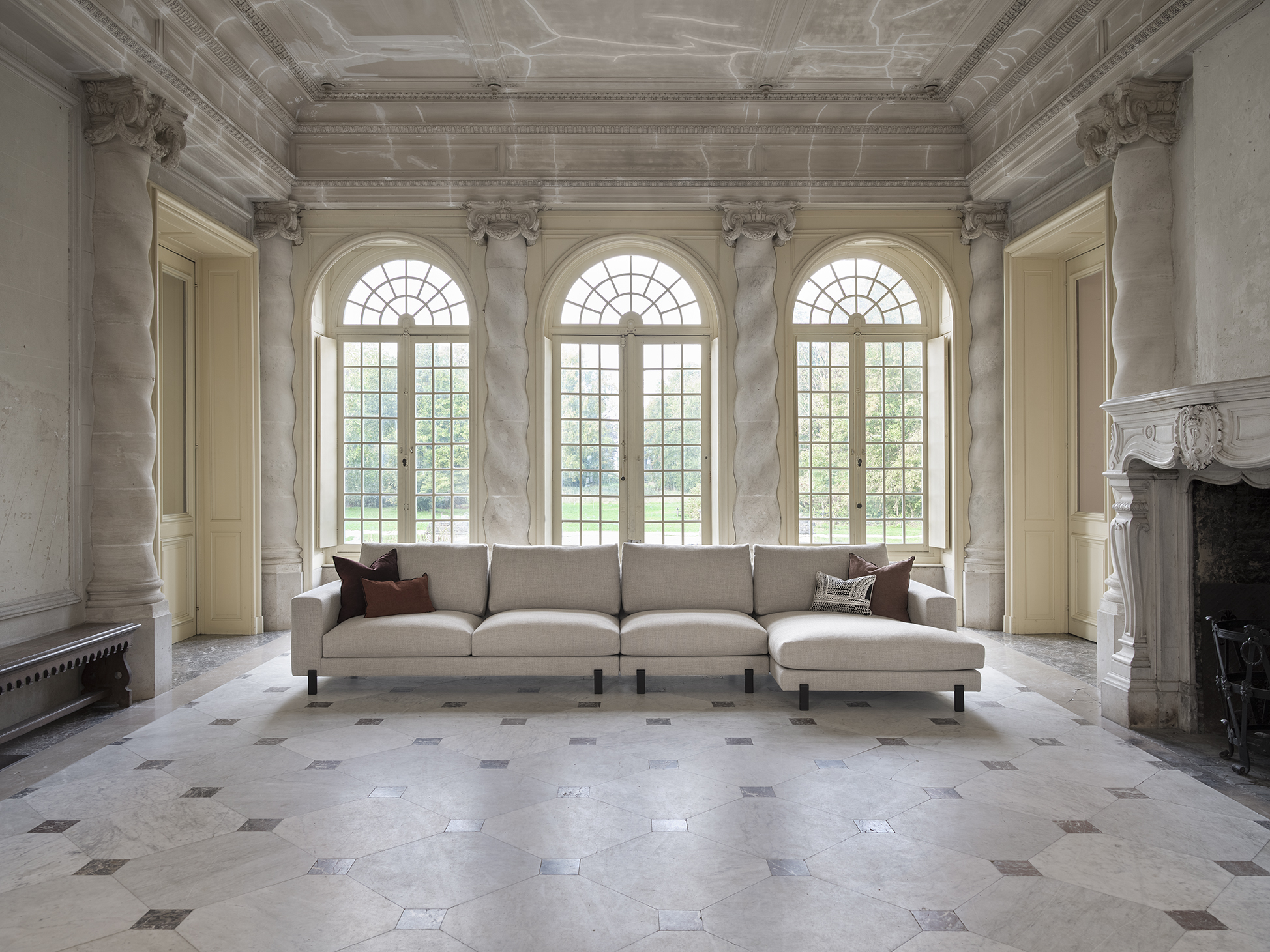 Meet Garland’s sofa